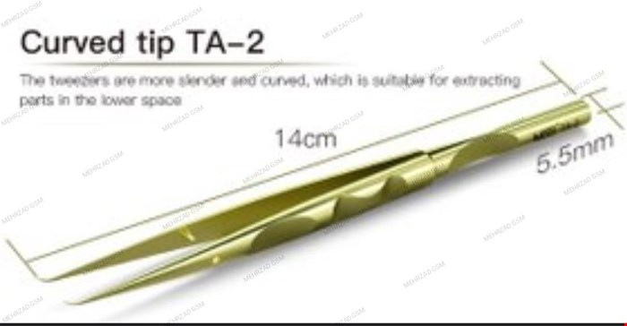 پنس تیتانیومی سر ال MaAnt TA-2